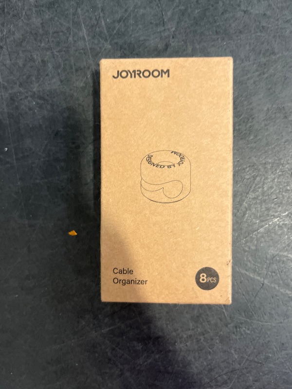 Photo 1 of 8Pack Cord Organizer JOYROOM Cable Clips [1s Side-Snap Lock] Silicone Cord Holder Cable Management, Adhesive Cord Clips Phone Charger Wire Keeper, Office Workspaces Desk Organization Home Accessories