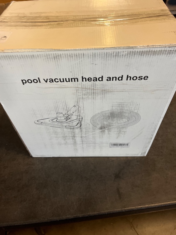 View 3 of Above Ground Pool Vacuum with Hose, 1-1/2 In x 24-Feet