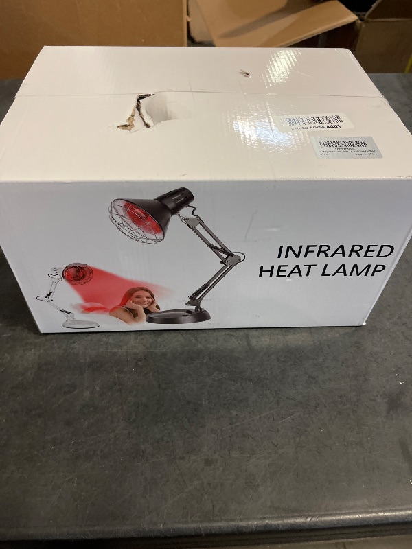 View 2 of Serfory 150W Red Light Therapy Heating Lamp with Stand