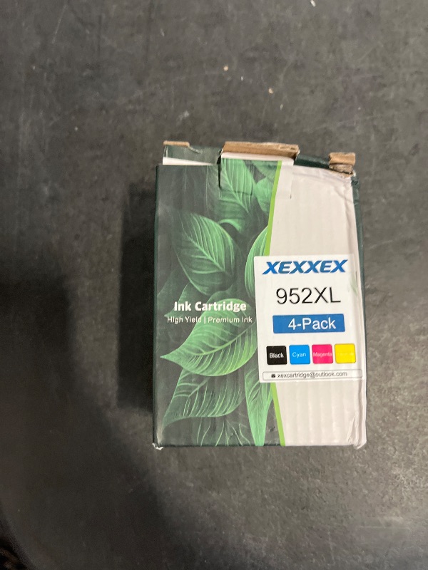 View 3 of XEXXEX Remanufactured Ink Cartridges Replacement with V23.5.1 Chips (4 Pack Cyan Magenta Yellow Black)