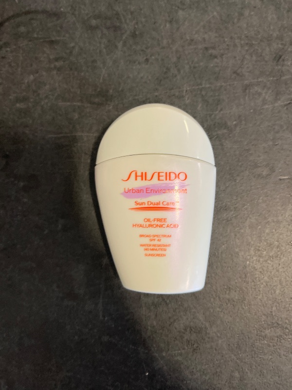 View 2 of Shiseido Urban Environment Oil-Control Sunscreen - Protects, Hydrates, Mattifies & Works as Face Primer - Water Resistant for 40 Minutes - Non-Comedogenic - 50 mL