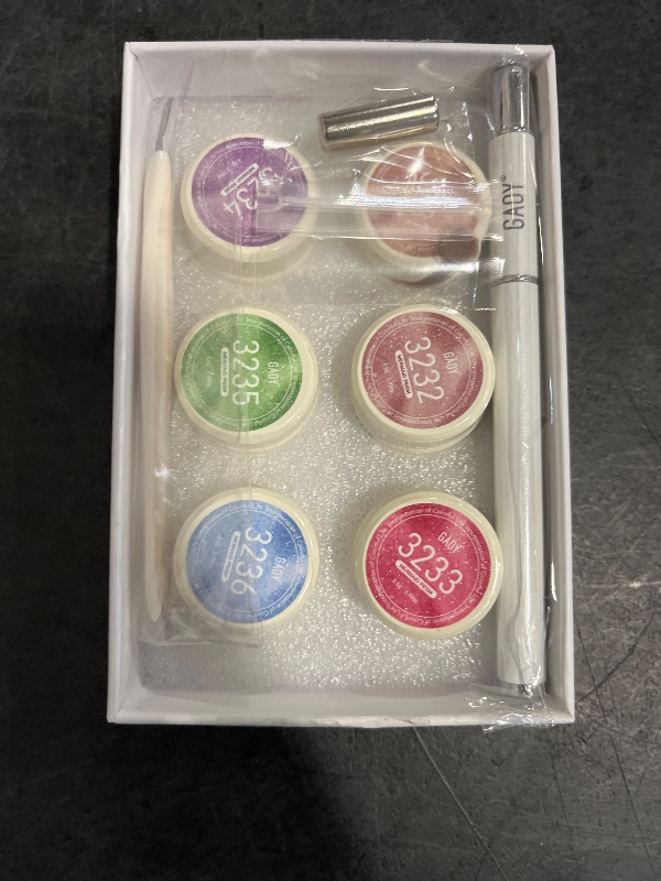 View 2 of GAOY Sheer Silk Cat Eye Gel Polish Set, 6 Colors