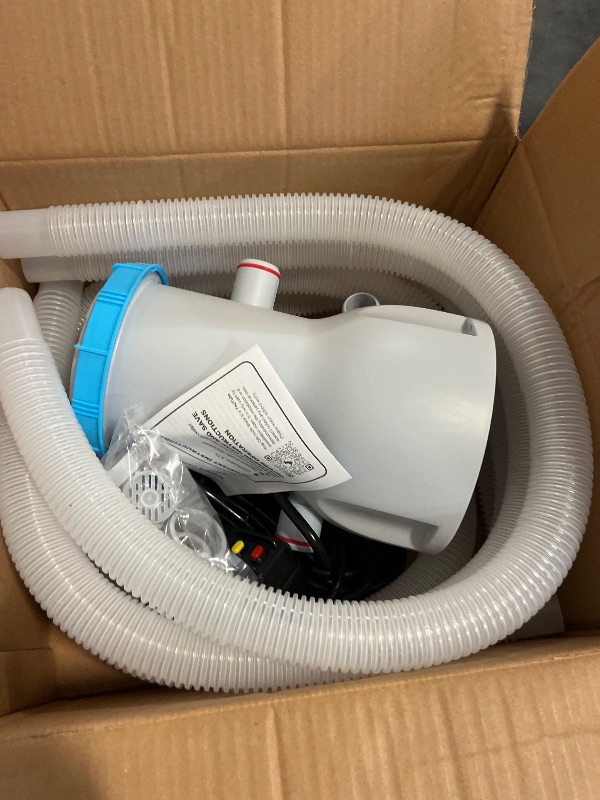 View 2 of AGPTEK 800 GPH Pool Filter Pump for Above Ground Pools