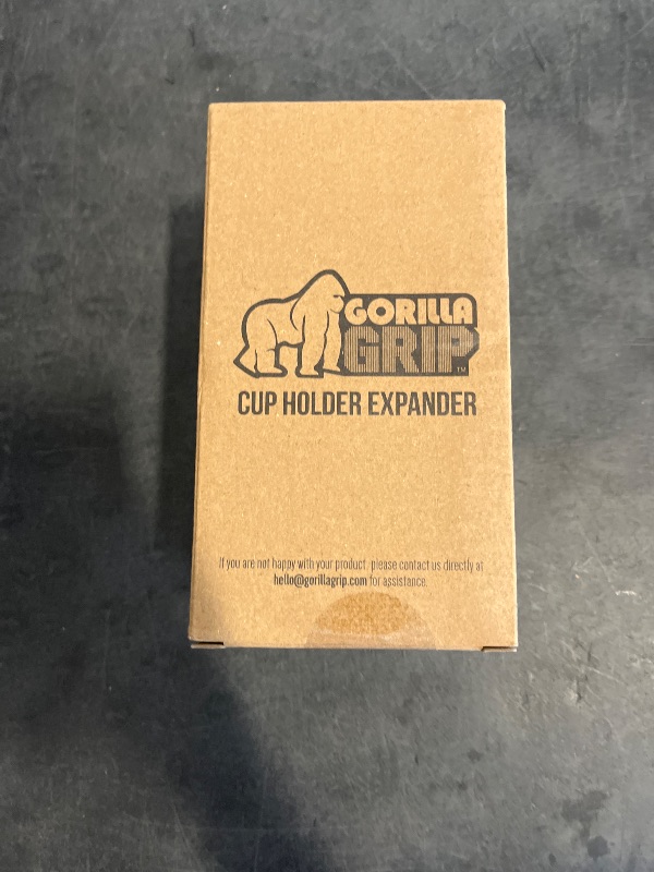 View 3 of GORILLA GRIP Patent Pending Adjustable Car Cup Holder Expander, Black