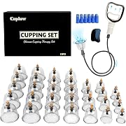 Photo 1 of Cupluw Cupping Kit for Massage Therapy - 32 Cups Professional Chinese Cupping Set with Magnetics, Vacuum Cupping Therapy Set for Cellulite Reduction Muscle Pain Relief with Manual Pum
