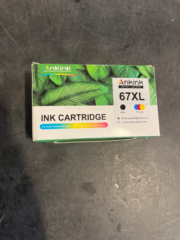 View 3 of 67XL Ink Cartridge Black/Color Combo Pack replacement for HP 67 XL hp67xl