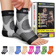 Photo 1 of Size L-XL BLITZU Compression Socks for Plantar Fasciitis, Foot, Arch & Ankle Support