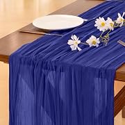 Photo 1 of Cheesecloth Table Runner Fall Boho Wedding Birthday Party Home Decor