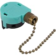 Photo 1 of Ceiling Fan Switch ZE-268S6,3 Speed 4 Wire Ceiling Fan Pull Chain Control,Pull Chain Cord Switch Control for Ceiling Fans,Bronze