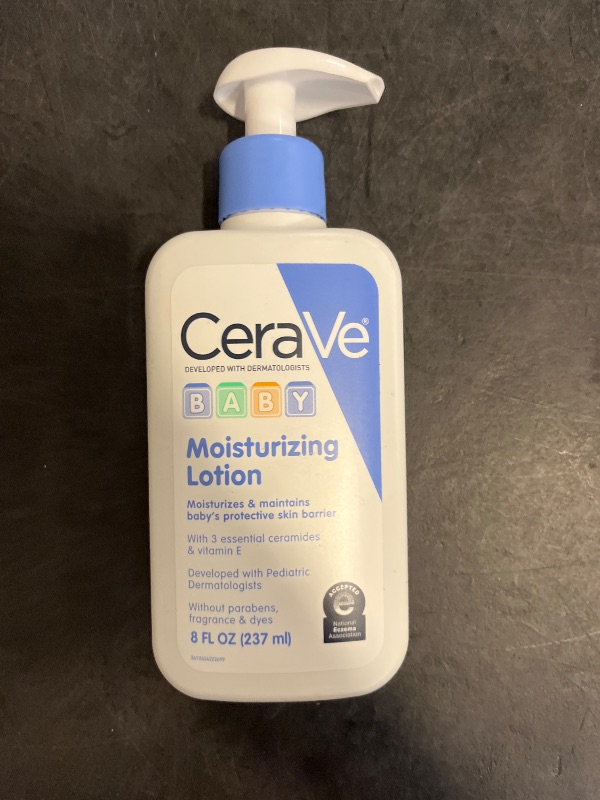 Photo 1 of CeraVe Daily Moisturizing Lotion | 8 Ounce | Face & Body Lotion for Dry Skin with Hyaluronic Acid | Fragrance Free