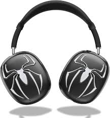View 1 of Case Cover for AirPods Max Headphones,Clear Soft Ear Cups Cover Accessories for Apple AirPods Max (2024/2020) (Silver+Black)