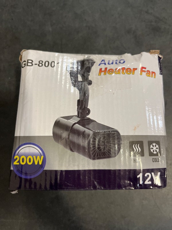 Photo 1 of 2026 New Portable Car Heaters for Vehicle for Winter, 12v Car Heater That Plugs Into Cigarette Lighter, 200w Cigarette Lighter Heater for Car Defroster and Defogger