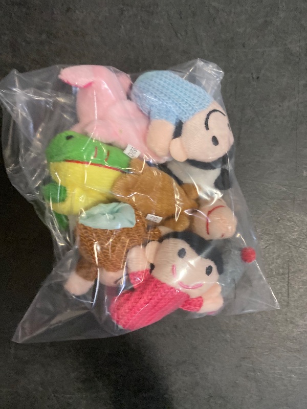 Photo 1 of 10PC Cute Animal Finger Puppets Set, Soft Velvet Hand Puppets for Kids Storytelling, Small Finger Dolls Cute Children's Toys Hand Puppets Finger Puppets 10PC