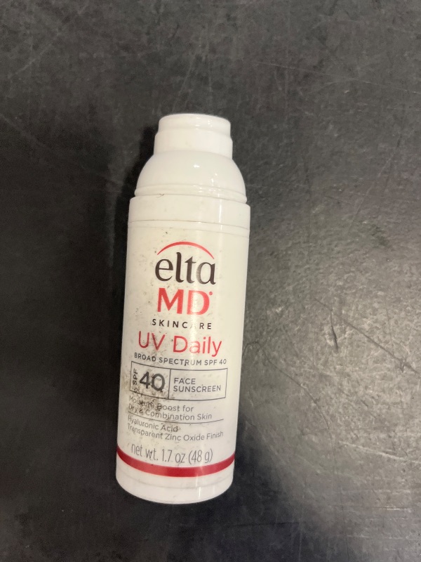 Photo 1 of EltaMD UV Daily SPF Face Sunscreen Moisturizer with Zinc Oxide, Daily Face Moisturizer with SPF, Sunscreen for Dry Skin
