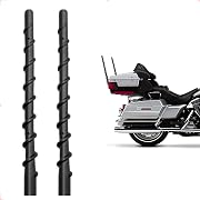 Photo 1 of 9-inch Motorcycle Antenna Compatible with Harley Davidson(1989-2025) Touring Electra Street Glide Ultra Limited Classic King,for Harley Davidson Flexible Motorcycle Antenna Replacement (2-Pack)
