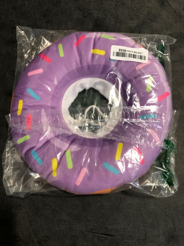 Photo 1 of Cat Cone Collar Soft, Cat Recovery Collar for Wound Healing Cute Donut Adjustable Kittens Cones to Stop Licking Comfortable Lightweight Neck Elizabethan Collars for Cats Kittens After Surgery