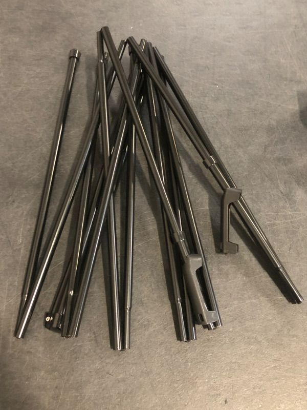 Photo 1 of Angoily Foldable Metal Easel Stand for Students Adjustable Display Tripod for Painting Art Supplies Storage Bag Portable Outdoor Use