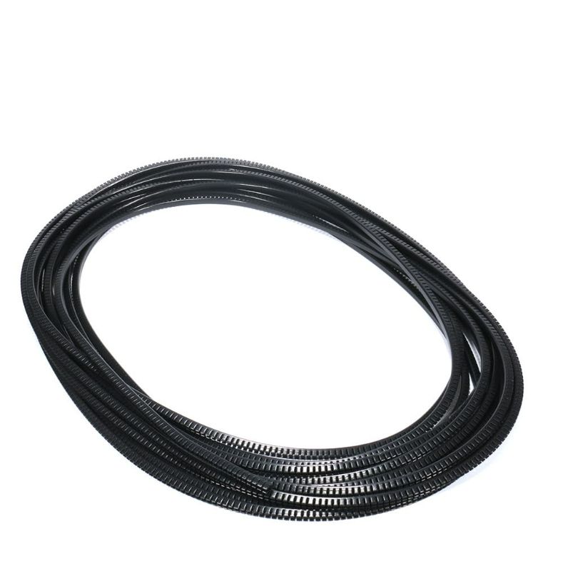 Photo 1 of Tueascallk U-Shaped Flexible Sharp and Rough Edge Trim Protector, Push-in Edge Shield for Steel Panels, Wood Panels, Glass and Plastic Panels, Fits 0.07"-0.085" Thickness Edge, Black 32ft