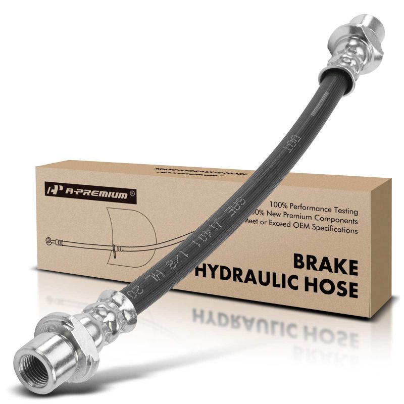 Photo 1 of A-Premium Rear Inner or Outer Brake Hydraulic Hose Compatible with Select Toyota Models - Sienna 2004 2005 2006 2007 2008 2009 2010 - Replace# 9008094193, 9094702828