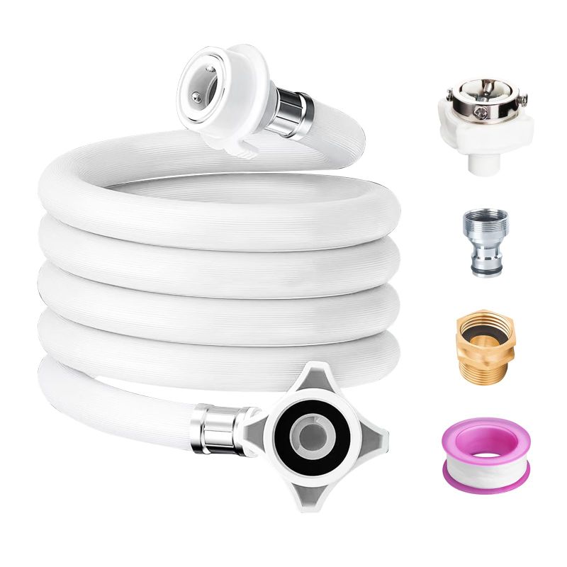 Photo 1 of 6 Ft Portable washing machine hoses, washer hoses,Used for quick connect of Twin Tub washing machine and mini washing machine water supply line, PVC (6.5 Ft/2 M)