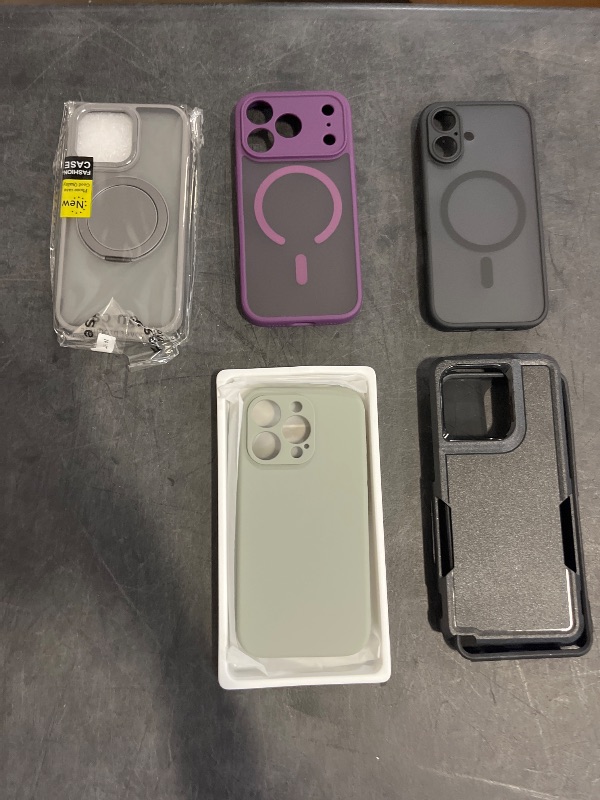 Photo 1 of 5 items of cell phone cases