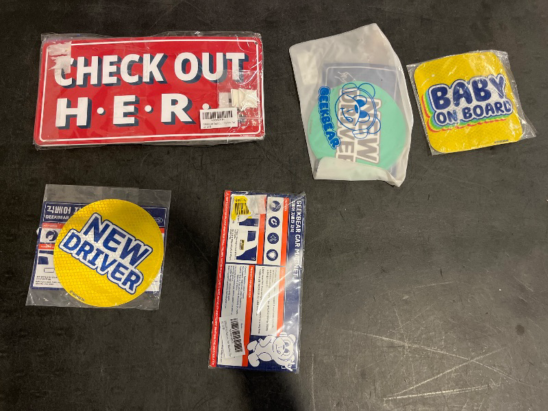 Photo 1 of 5 items of car magnets