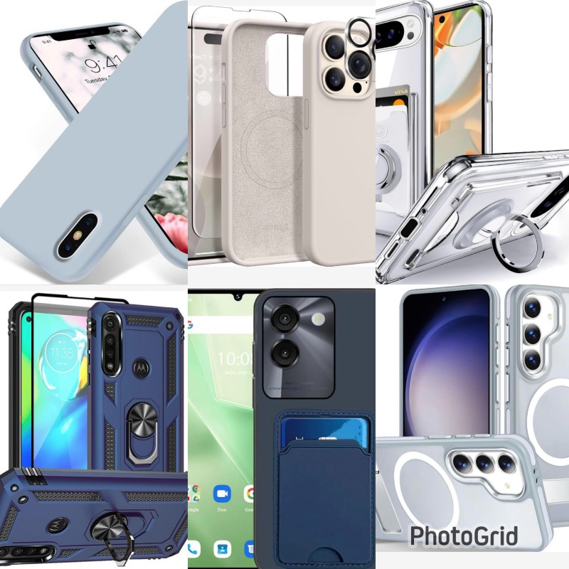 Photo 1 of 6 items of phone cases