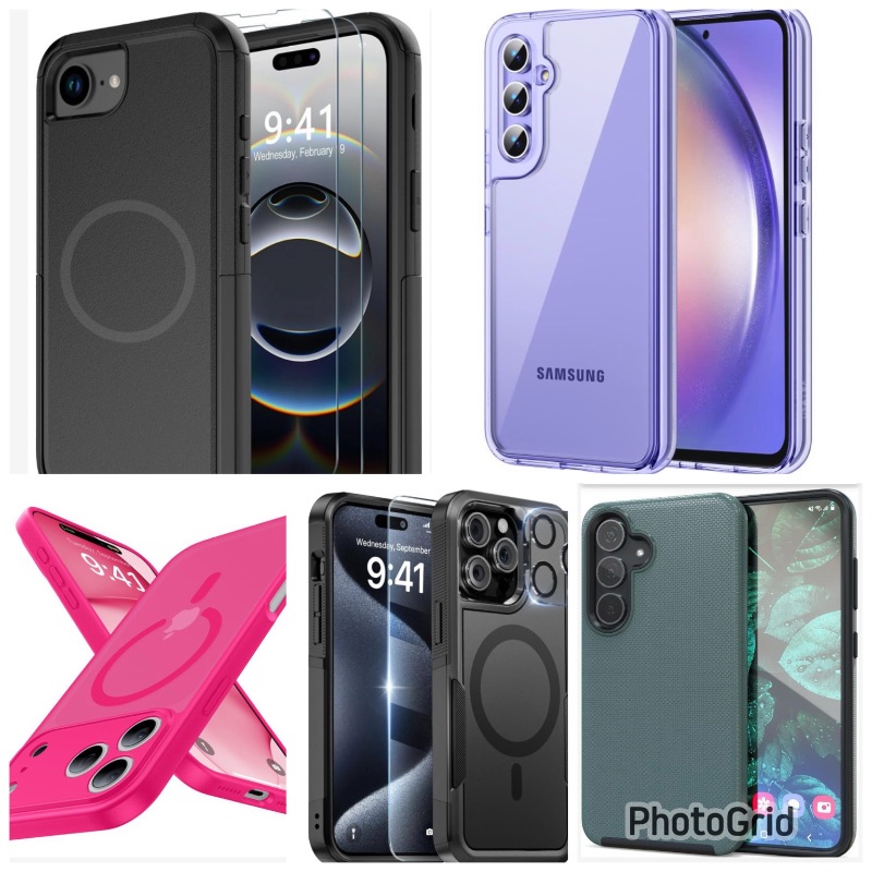 Photo 1 of 5 items of phone cases