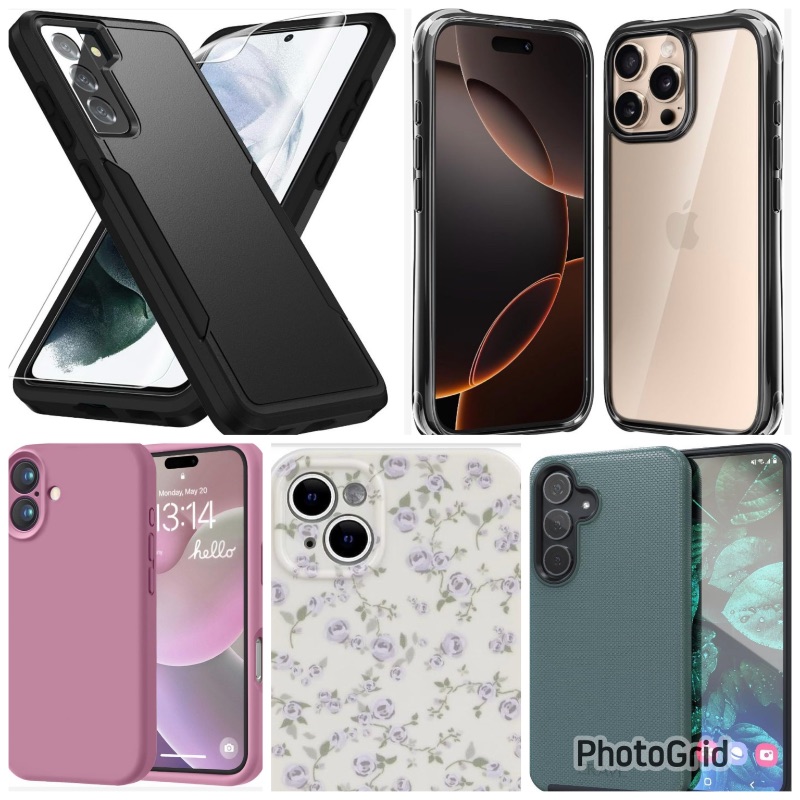 Photo 1 of 5 items of phone cases