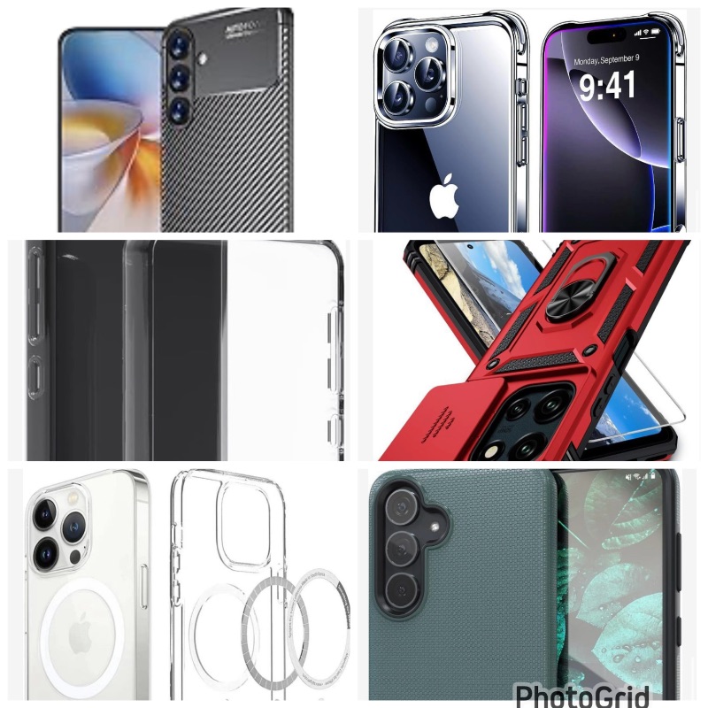 Photo 1 of 6 items of phone cases