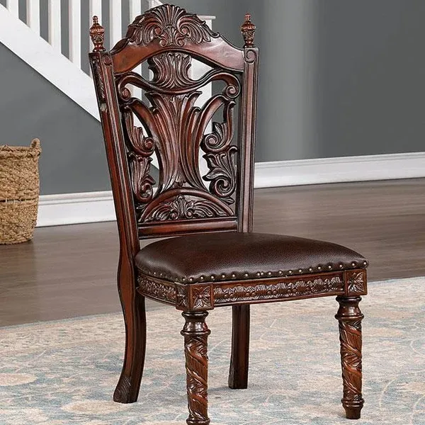 Photo 1 of Furniture of America Canyonville CM3144SC-2PK Side Chair (2/Box)