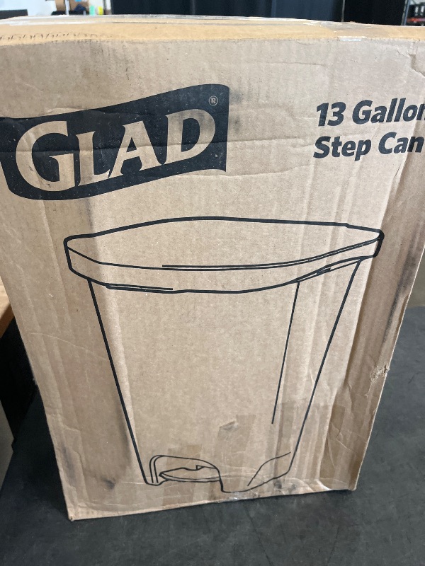 Photo 1 of 13.3-gallon Hefty Touch Lid Trash Can, Multiple Colors