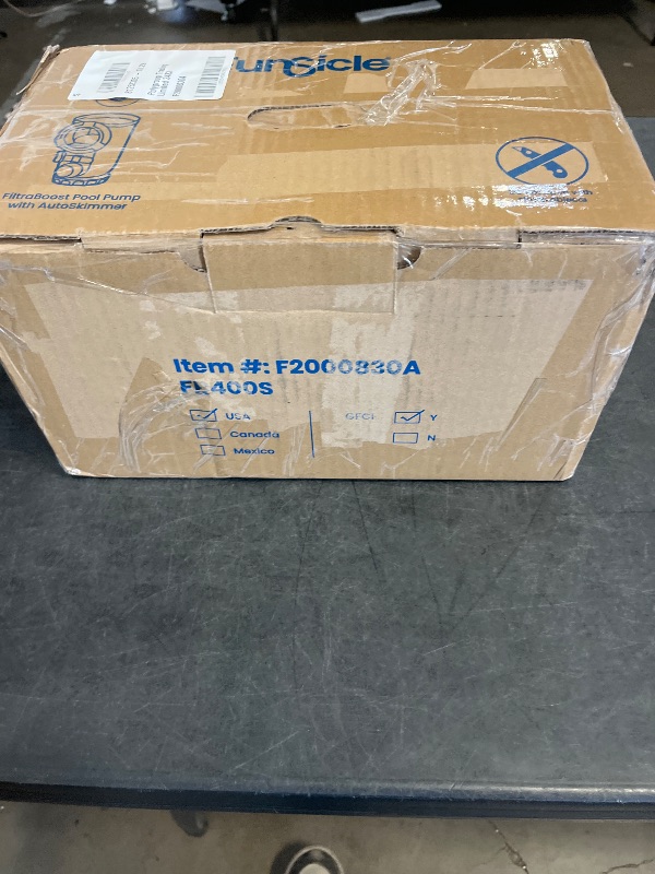 Photo 1 of Funsicle FiltraBoost 400S Pool Pump with AutoSkimmer