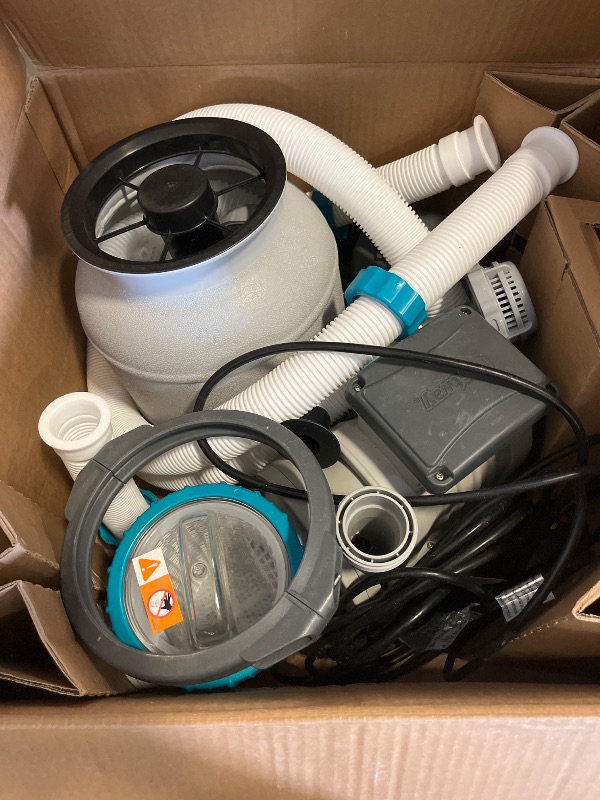 Photo 1 of Bestway 1,500 GPH Above Ground Swimming Pool Sand Filter Pump