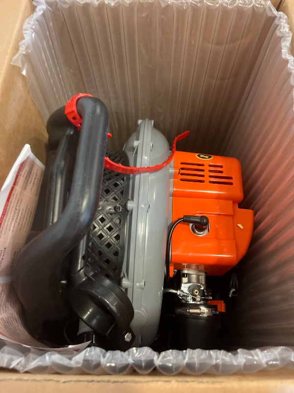 Photo 1 of Backpack Leaf Blower, 63CC 665 CFM 3HP 2-Stroke Engine Gas Leaf Blower, High Strength Gas Powered Leaf Blower Snow Blower Dust Blower for Outdoor from USA Fast Arrival (EB650)