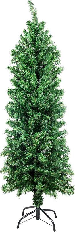 Photo 1 of 5FT Green Artificial Christmas Tree,