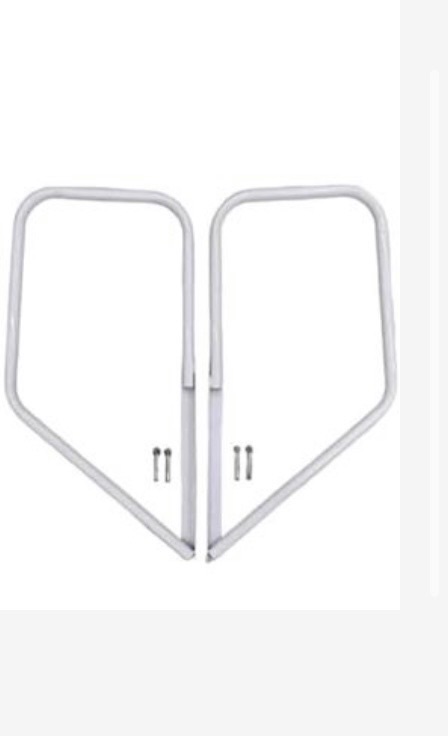 Photo 1 of Loft Ladder Wall-Mounted Loft Ladder Save Space Attic Stairs Pull Down Anti-Slip Steps Attic Ladder for Indoor and Outdoor Folding Ladder Anti-Slip (RAILS ONLY)