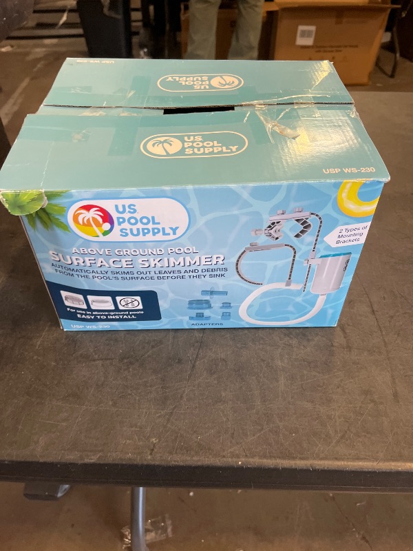 View 4 of U.S. Pool Supply Pool Skimmer - Above Ground Pool Skimmer, Floating Surface