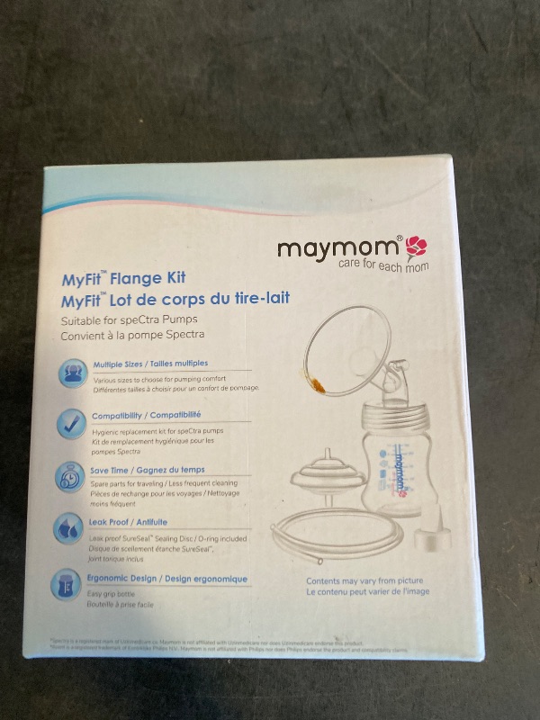 View 2 of Maymom Pump Parts Compatible with Spectra S2 S1 Replacement Kit for Spectra Pump Parts 24 mm Flange Duckbill Valve Tube Bottle Backflow Protector, Not Original S2 S1 Accessories