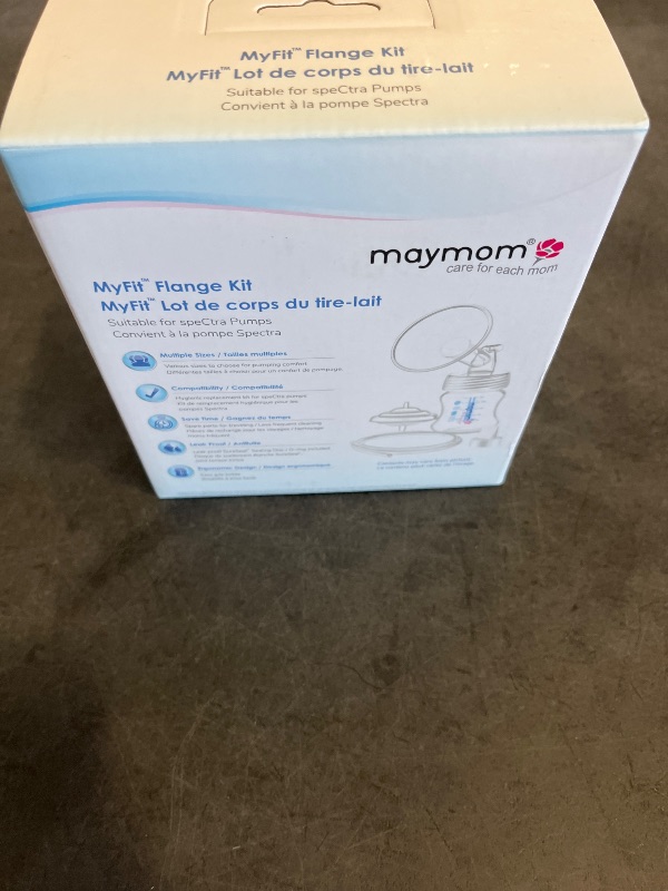 View 2 of Maymom Pump Parts Compatible with Spectra S2 S1 Replacement Kit for Spectra Pump Parts 24 mm Flange Duckbill Valve Tube Bottle Backflow Protector, Not Original S2 S1 Accessories