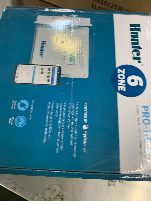 Photo 1 of Hunter PRO-HC Sprinkler Controller, 6-Zone, WiFi Smart Sprinkler Timer