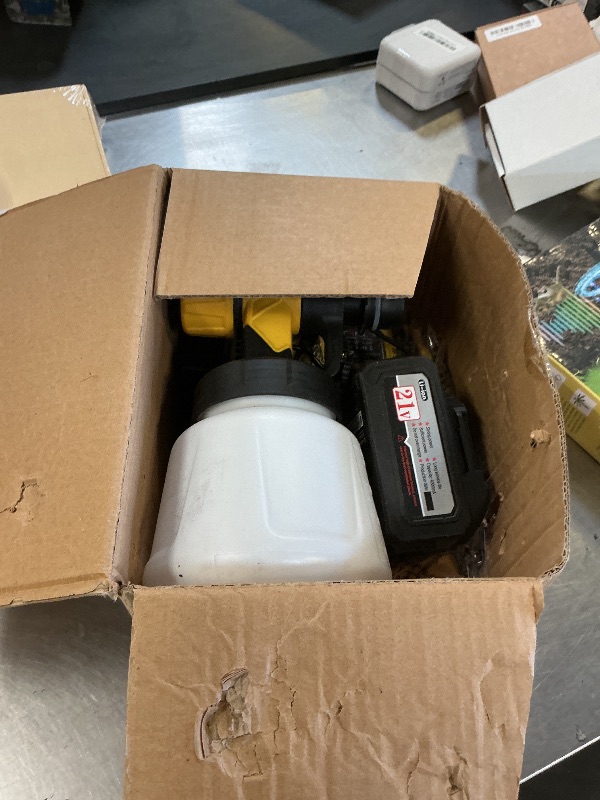 Photo 1 of Paint Sprayer, High-Efficiency Electric Spray Paint Gun with 2x4.0Ah Batteries, Easy to Clean & Use, 3 Spray Patterns for Furniture, Walls, Fences, DIY Projects