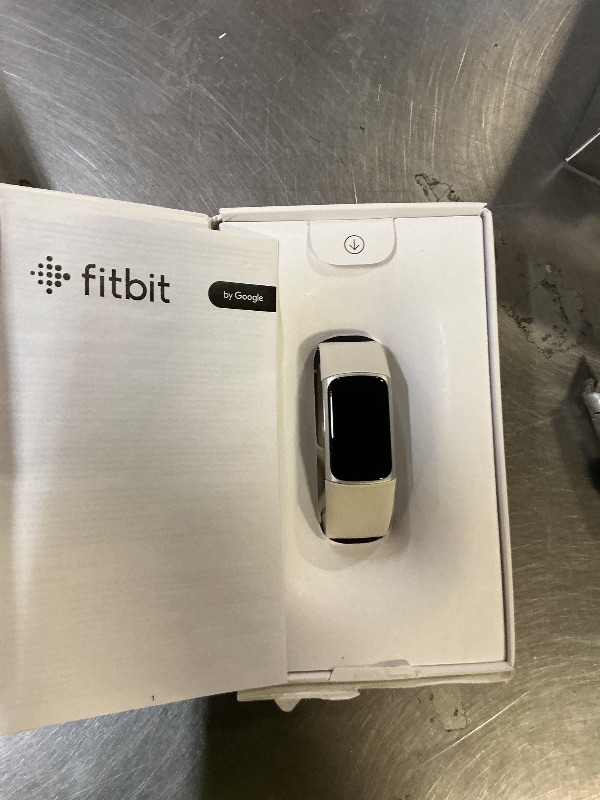 Photo 1 of Fitbit Charge 6 Fitness Tracker with Google Apps - Heart Rate on Exercise Equipment - 3-Month Google Health Premium Membership Included - Health Tools - Obsidian/Black - Small&Large Bands Included