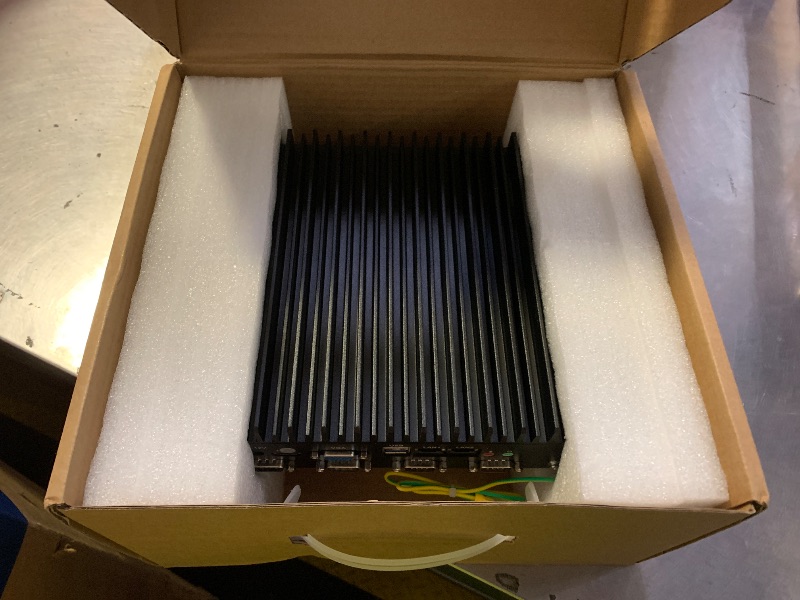 Photo 1 of Nekiuy Fanless Mini PC, Core i5-7200U, Windows 11 Pro, 8GB RAM, 256GB SSD, 6 COM Ports, Dual LAN, 4K HD, VGA, 24/7 Operation Mini Computer