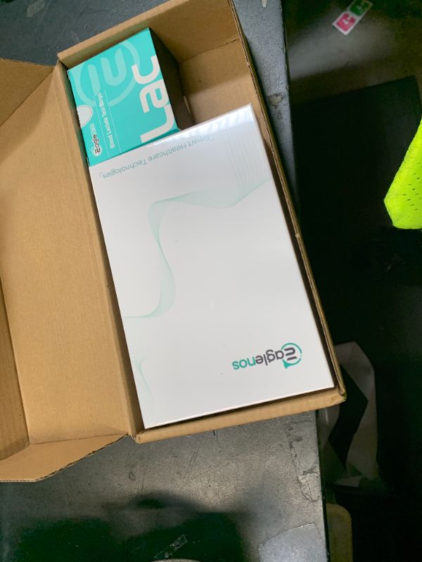 Photo 1 of Eaglenos Lactate Meter for Athletes – 0.8µL Sample, 10s Result, Bluetooth Sync, 800-Test Memory, for Sports Performance Tracking(50 Test Strips Included, Batteries not Included)