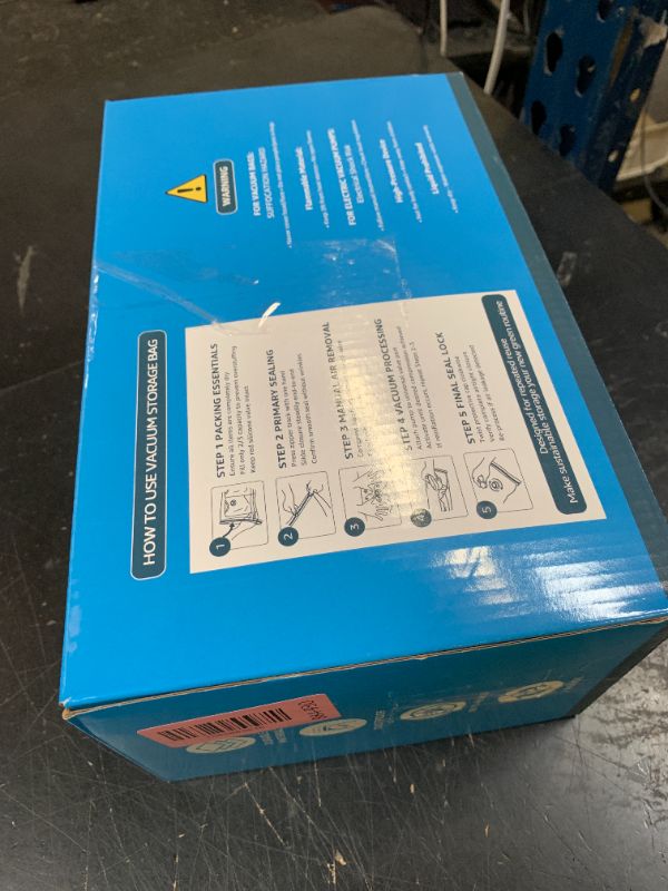 View 2 of 15 Packs Vacuum Bags for Travel with Rechargeable Pump, 3 Sizes Vacuum Seal Bags for Clothing, Compression Vacuum Travel Bags for Luggage, Vacuum Packing Bags for Closet Organization