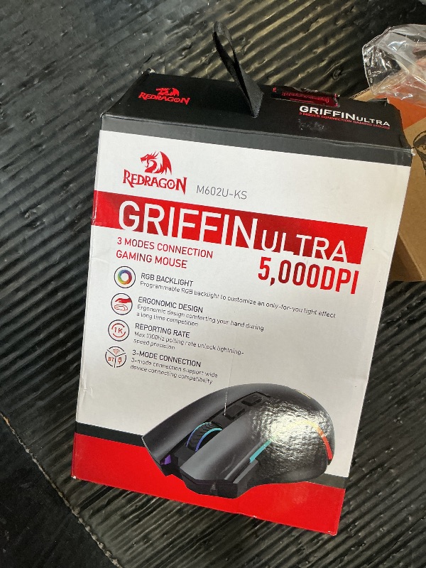 Photo 1 of Redragon M602 Griffin Wireless RGB Gaming Mouse