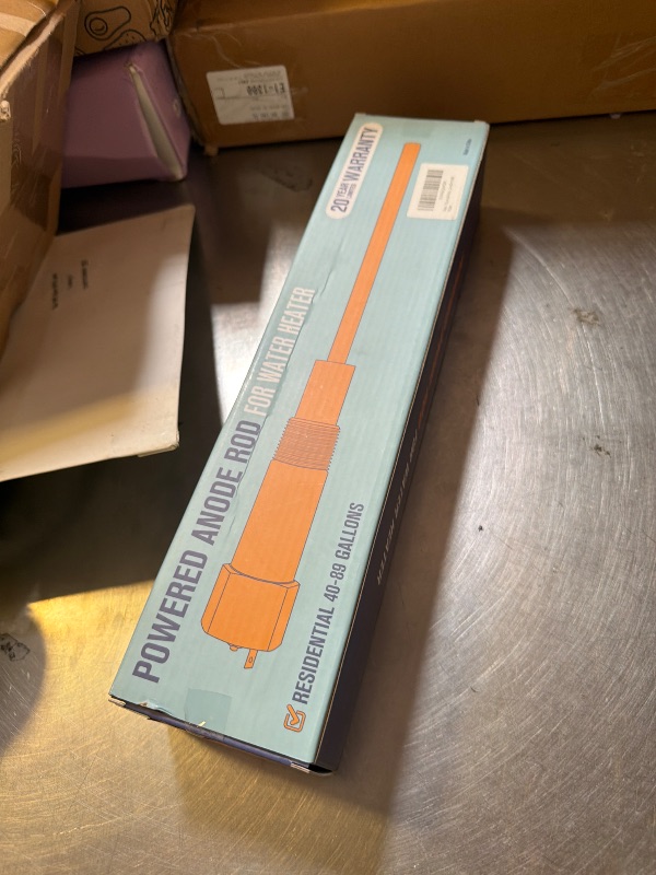 Photo 1 of HertzEagle Powered Anode Rod for Water Heater, Electric Anode Rod for Water Heater, Eliminate Sulfur Smell in Well Water, Eliminate Rotten Egg Smell in Water, for 40-89 Gallon Except Bradford White