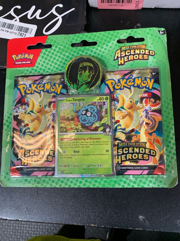 Photo 1 of Pokemon TCG: Mega Evolution: Ascended Heroes Collection (Erika/Larry)