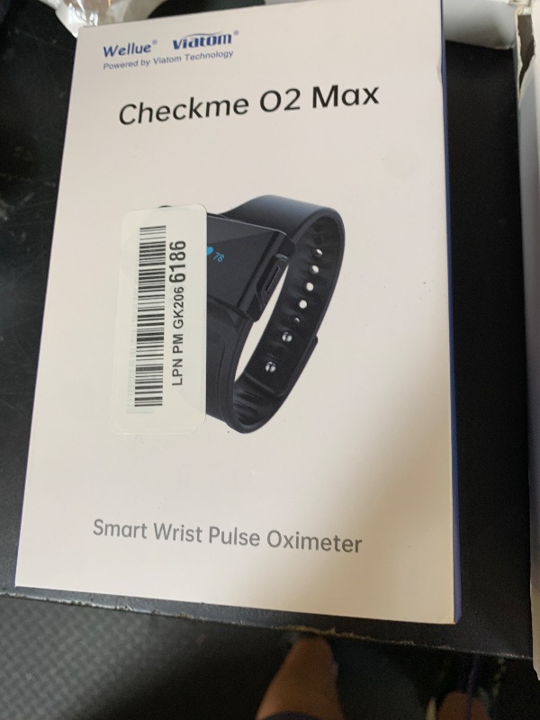 Photo 1 of Wellue O2 Pulse Oximeter with Smart Reminder | Blood Oxygen Saturation Monitor for SpO2 and Heart Rate Tracking Continuously, Bluetooth Finger Ring with Free APP &PC Report, Style 1